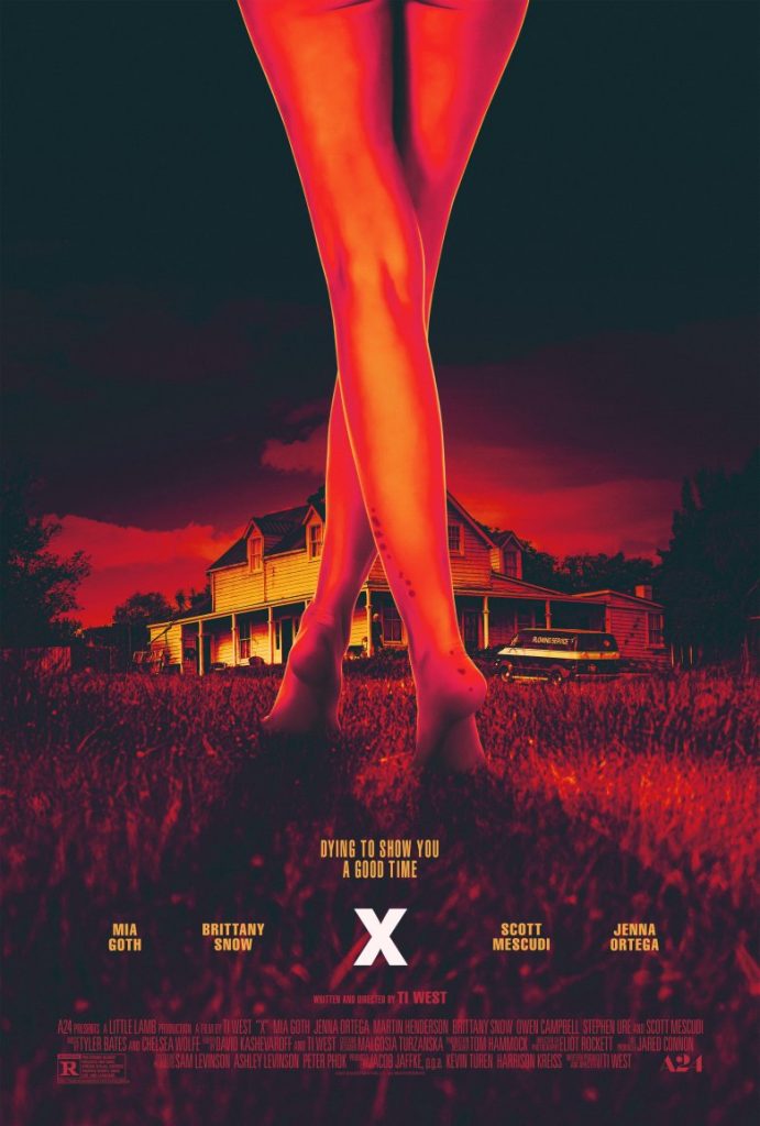 Poster de X, de Ti West