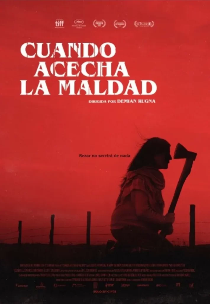 Cuando acecha la maldad, poster