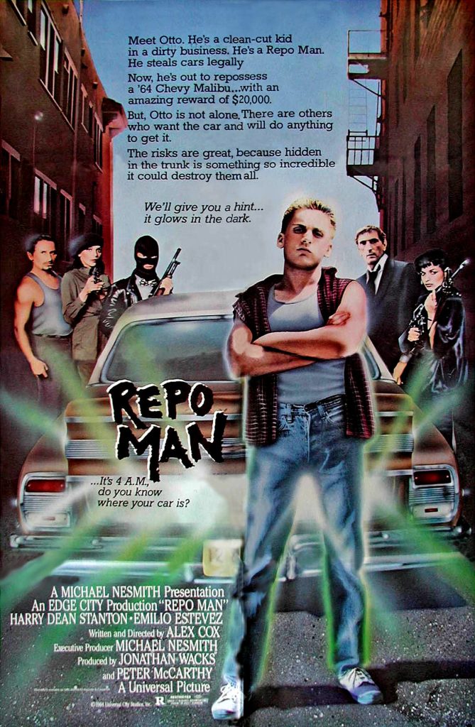 Repo Man, portada