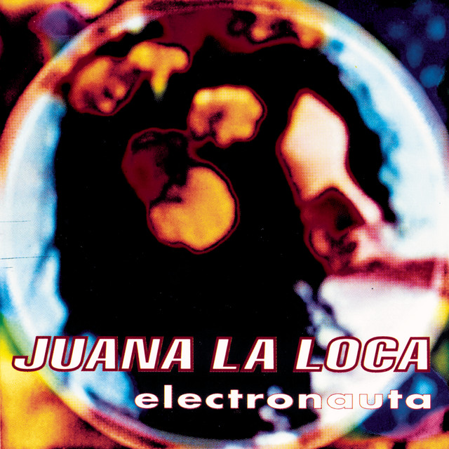 Portada de Electronauta, album de Juana La Loca, de 1993